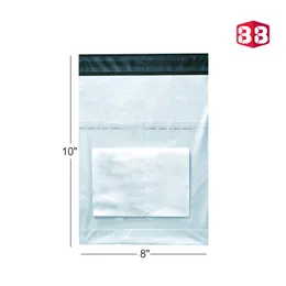 BoxBrother 8x10 Inch Polybag with POD Sleeve – Secure Tamper-Proof Courier Bags for Shipping and Packing