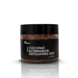 Skin Gourmet Coconut & Cinnamon Exfoliating Salt – Natural Body Scrub 140g