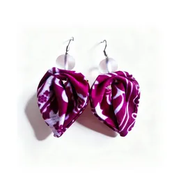 ROYAL PURPLE ANKARA EARRING