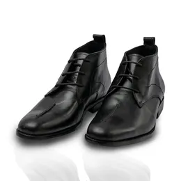 Ankle High Shoe - Black