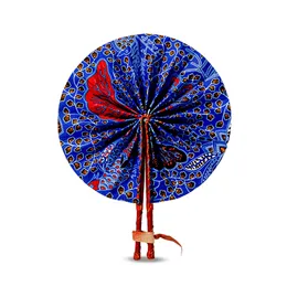 Ankara Hand Fan  , African print hand fan, Ankara fabric fan, traditional African fan,