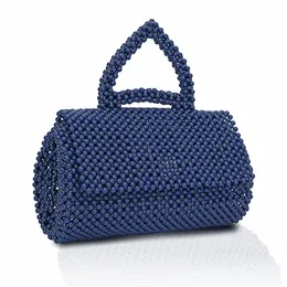 Beaded bags - blue