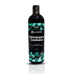 Kilimanjaro Coolness Wild mint  Black Soap Body Wash - 500ml