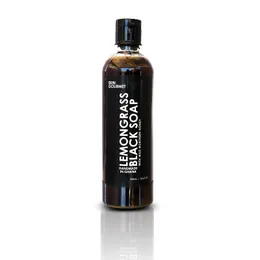 Skin Gourmet Lemongrass Black Soap – 500ml (Natural Deep-Cleansing Body Wash)