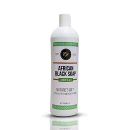 African black soap bath-lemon blast - 1ltr