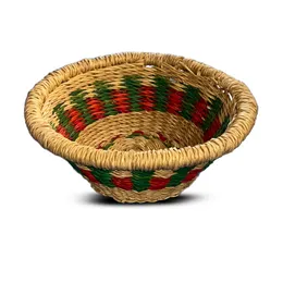 Sweet LIcia's small brown basket without fringes