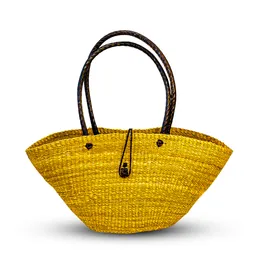 Straw side bag