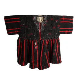 Premium Hand-Woven Fugu Smock with cap– Original Batakari Traditional Clothing