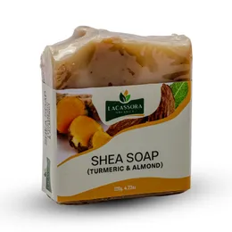 Shea soap - Tumeric and Almond -100g