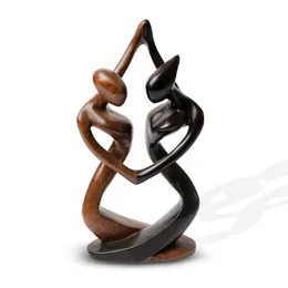 Lovers Wooden Carving
