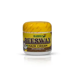 Beeswax hair cream with coconut oil