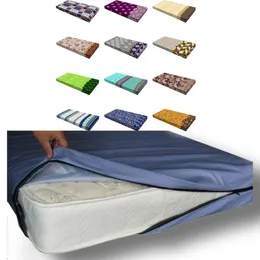 6.5Ã6.5 (9 inch) Big Size Cotton Zippered Matress Cover 78*78*9