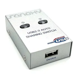 Printer 2 Port USB 2.0 Sharing Switch