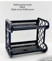 2-layer plastic rack