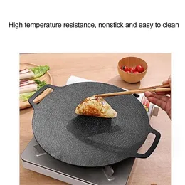 30cm Korean BBQ grill pan with non-stick coating