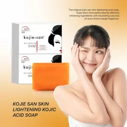 Kojie San Skin and Body Soap â Original Kojic Acid, Dark Spot Remover Soap Bar with Coconut & Tea Tree Oil â 135g