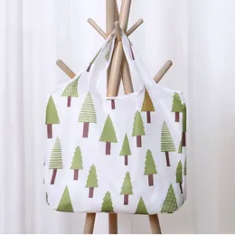 Ripstop Durable Heavy Duty Folding Tote Bags Nylon Fabric Restore Cloth Reusable Superet Foldable Shopping Bag