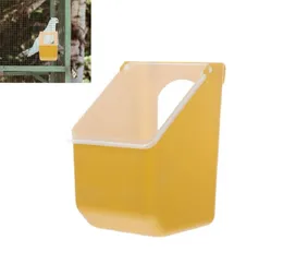 Bird Hanging Feeder Compact Bird Food Dispenser for Cage Easy to Install Pigeon Feeding Container for Parakeet Cage Acce