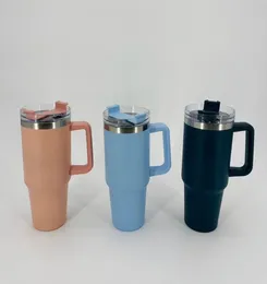 stainless steel vacuum-insulated mug tumblers
