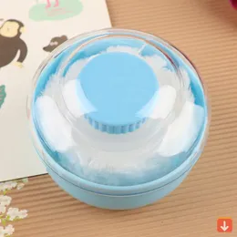 Baby Powder Puff Box with Sponge