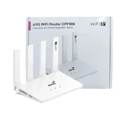 CPF906 4G/5G Wi-Fi 6 Router â 4 Antennas | SIM-Supported | High-Speed Mobile Internet