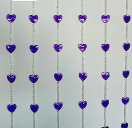 6 ft heart shape curtain beats