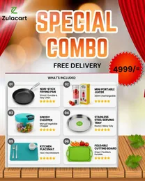 Special Kitchen Combo – 6-in-1 Cooking & Prep Essentials Set