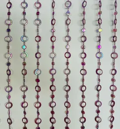 6 ft acrylic bead curtain for door stops