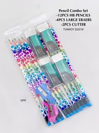 Pencil Combo Set â 18 Pieces (TUNKOY 322218)
