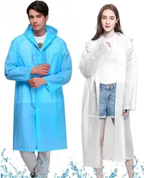 EVA High Quality Reusable Adult Rain Coat