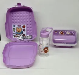 Lunch Box & Water Bottle With Bag p07486