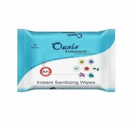 Mini portable wipes