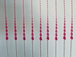 7 ft  acrylic beaded curtains
