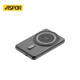 ASPOR A382 20W 10000mAh Magnetic Wireless Power Bank Magsafe