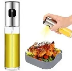 Advanced Olive Oil Sprayer Bottle with Glass Design and Adjustable Mist Function Ideal for Cooking, Salad, Barbecue, and