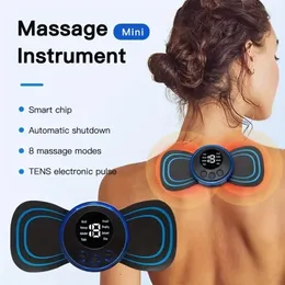 Body Massager Machine for Pain Relief Wireless EMS Butterfly Massager
