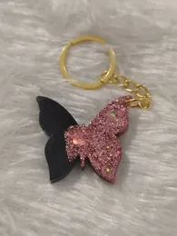Butterfly Resin Keychain.