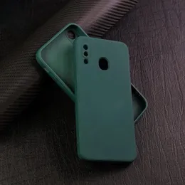 Luxury Unique Liquid Silicone Case Back Cover For Samsung Galaxy A20