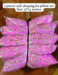 23×74 inches - 5 Pieces Sleeping Soft Pillow Set