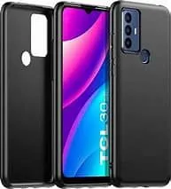 TCL 30E Soft matte rubber back cover for TCL 30E