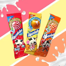 Alpenliebe Lollipop | Pack of 12 - Strawberry + Caramel + Orange