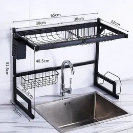 65cm Stainless Steel Dish Drain Rack