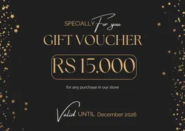 RS 15,000 Store Gift Voucher - Luxury "Specially For You" Edition
