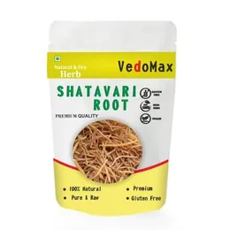 VedoMax Shatavari Root | Peeli Shatavari Root | Yellow Shatavari root - 200 gm