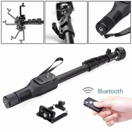 Yunteng YT-1288 Selfie stick mobile phone shot for iphone Samsung Huawei xiaomi Bluetooth remote control device live tri