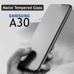 A30 Stylish Full Cover Matte Texture MTB tempered Glass Protector Frosted Glass for Samsung Galaxy A30
