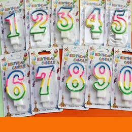 Birthday Number Candles - Paraffin