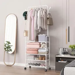 New Simple Floor Clothes Rack â 4 Layers