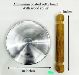 Aluminum coated rotty boad With wood roller