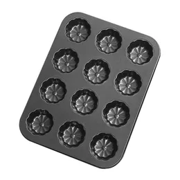 12-hole flower-shaped baking pans